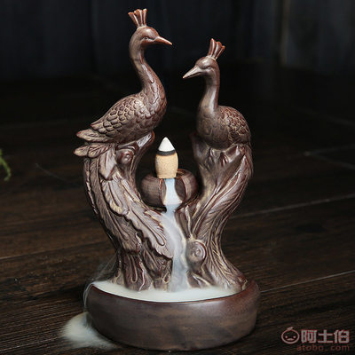 【供應(yīng)倒流香爐陶瓷香熏爐工藝品仿古陶瓷煙倒流熏香爐鳳凰香爐】 - 產(chǎn)品庫