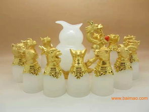 匠心獨韻 十二生肖阿富汗玉藝術酒具，品味文化與工藝的華彩交融